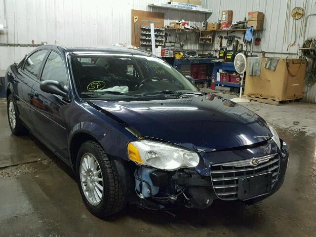 1C3EL56R86N169750 - 2006 CHRYSLER SEBRING TO BLUE photo 1