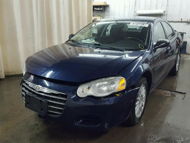 1C3EL56R86N169750 - 2006 CHRYSLER SEBRING TO BLUE photo 2