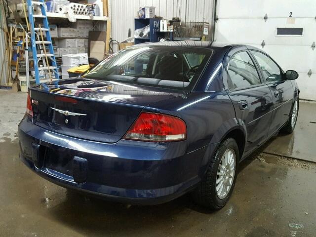 1C3EL56R86N169750 - 2006 CHRYSLER SEBRING TO BLUE photo 4