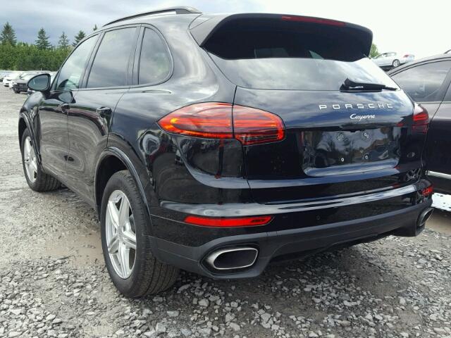 WP1AA2A27JKA07089 - 2018 PORSCHE CAYENNE BLACK photo 3