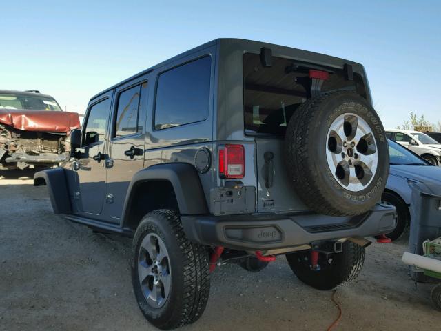 1C4HJWFG3FL697176 - 2015 JEEP WRANGLER U GRAY photo 3