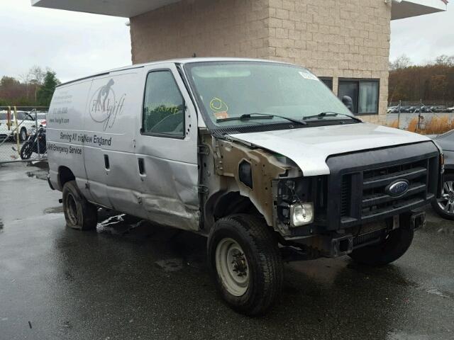 1FTNE2EW5DDB33254 - 2013 FORD ECONOLINE SILVER photo 1