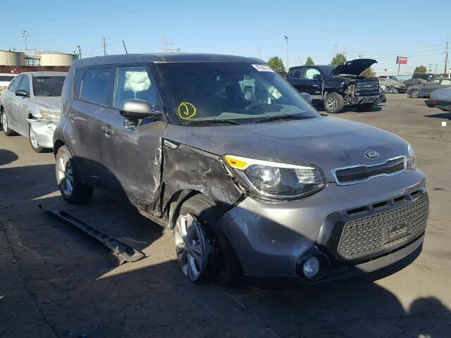 KNDJP3A51G7354493 - 2016 KIA SOUL + GRAY photo 1