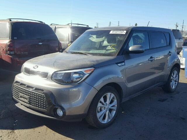 KNDJP3A51G7354493 - 2016 KIA SOUL + GRAY photo 2