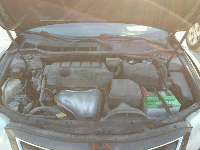 4T4BF3EK4BR219429 - 2011 TOYOTA CAMRY BASE BLACK photo 7