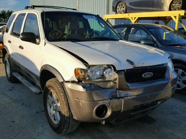 1FMYU03116KC34099 - 2006 FORD ESCAPE XLT WHITE photo 1