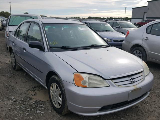 2HGES16113H512065 - 2003 HONDA CIVIC DX GRAY photo 1