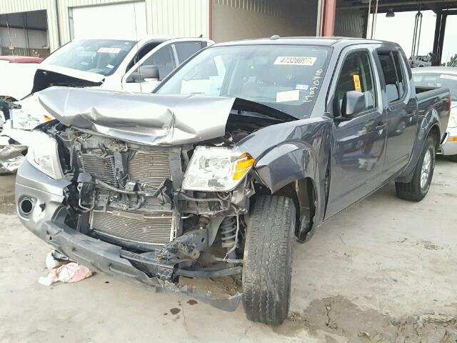 1N6AD0ER0GN714110 - 2016 NISSAN FRONTIER S GRAY photo 2