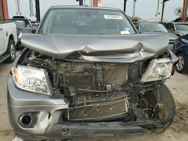 1N6AD0ER0GN714110 - 2016 NISSAN FRONTIER S GRAY photo 9