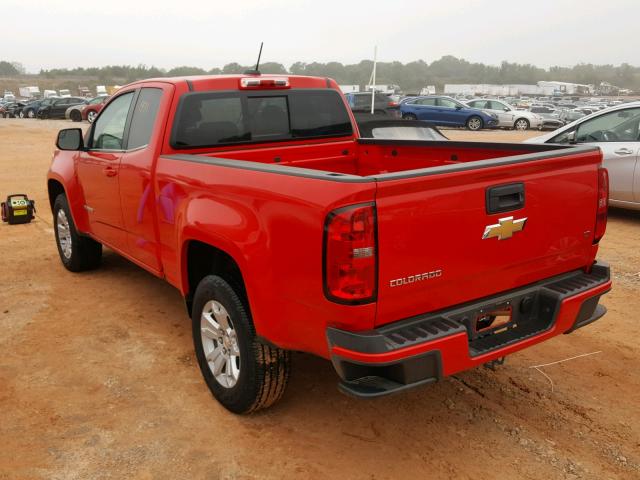 1GCHTCEA2J1306187 - 2018 CHEVROLET COLORADO L RED photo 3