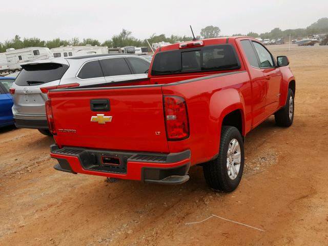 1GCHTCEA2J1306187 - 2018 CHEVROLET COLORADO L RED photo 4