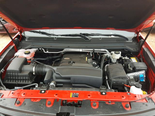 1GCHTCEA2J1306187 - 2018 CHEVROLET COLORADO L RED photo 7