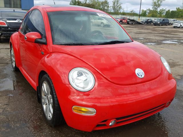 3VWCD21C63M444780 - 2003 VOLKSWAGEN NEW BEETLE 红色 照片 1