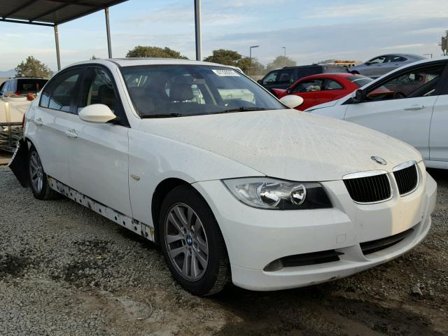 WBAVB17556NK33341 - 2006 BMW 325 I AUTO WHITE photo 1