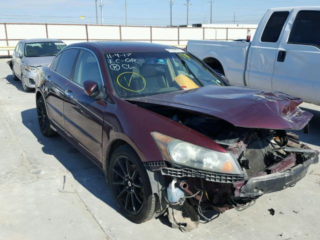 1HGCP36869A020883 - 2009 HONDA ACCORD EXL GREEN photo 1