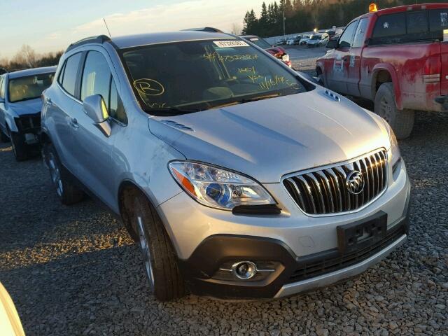 KL4CJBSB6GB609039 - 2016 BUICK ENCORE CON SILVER photo 1