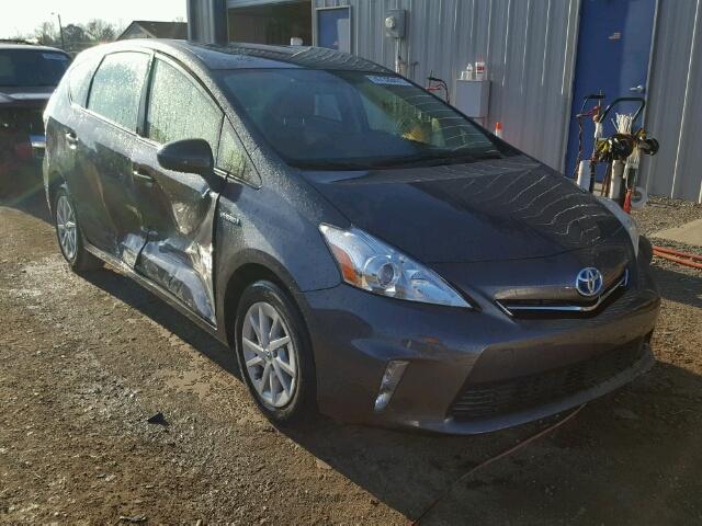 JTDZN3EU4C3176848 - 2012 TOYOTA PRIUS V GRAY photo 1