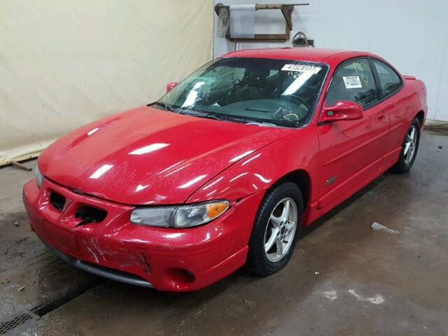 1G2WR1216YF156665 - 2000 PONTIAC GRAND PRIX RED photo 2