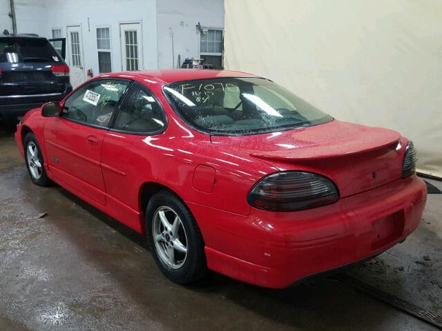 1G2WR1216YF156665 - 2000 PONTIAC GRAND PRIX RED photo 3