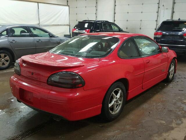 1G2WR1216YF156665 - 2000 PONTIAC GRAND PRIX RED photo 4