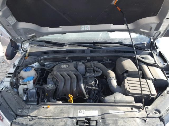 3VW2K7AJ6DM280865 - 2013 VOLKSWAGEN JETTA BASE SILVER photo 7