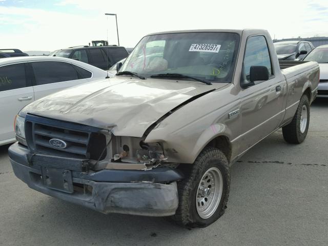 1FTYR10D04PB59731 - 2004 FORD RANGER GOLD photo 2