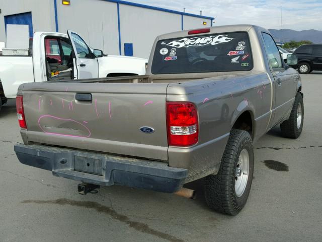 1FTYR10D04PB59731 - 2004 FORD RANGER GOLD photo 4