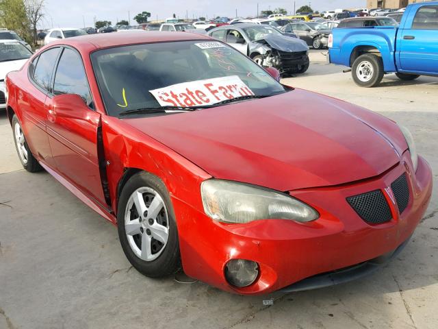 2G2WP552671157614 - 2007 PONTIAC GRAND PRIX Қызыл фото 1