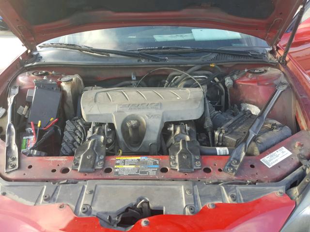 2G2WP552671157614 - 2007 PONTIAC GRAND PRIX Қызыл фото 7