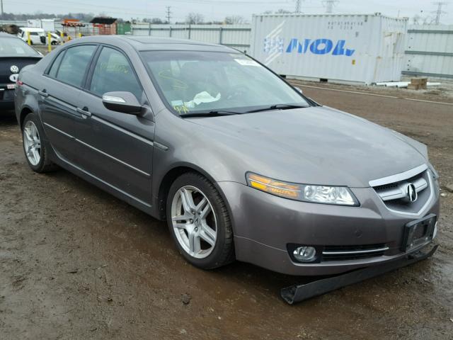 19UUA66207A033046 - 2007 ACURA TL GRAY photo 1