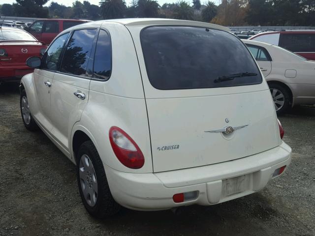 3A8FY48B78T115217 - 2008 CHRYSLER PT CRUISER WHITE photo 3