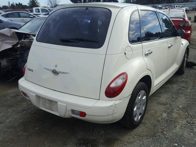 3A8FY48B78T115217 - 2008 CHRYSLER PT CRUISER WHITE photo 4