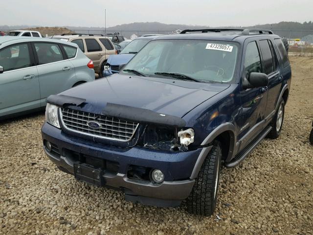 1FMDU73KX4ZB28688 - 2004 FORD EXPLORER X BLUE photo 2