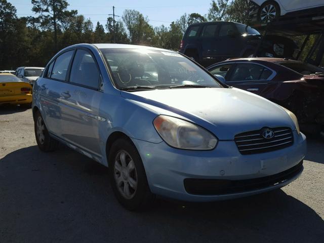 KMHCN46C67U118723 - 2007 HYUNDAI ACCENT GLS BLUE photo 1