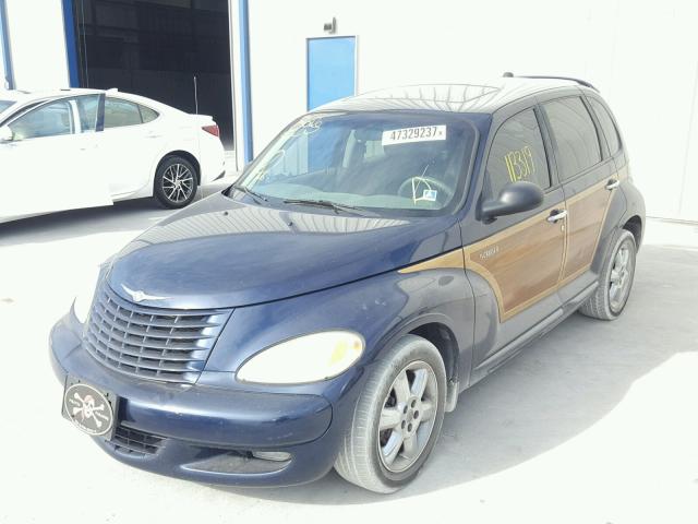 3C4FY58824T357859 - 2004 CHRYSLER PT CRUISER BLUE photo 2