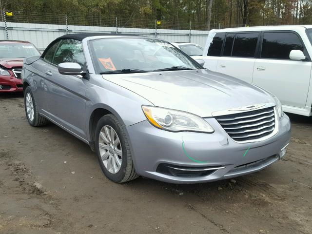 1C3BCBEB9DN606139 - 2013 CHRYSLER 200 TOURIN SILVER photo 1