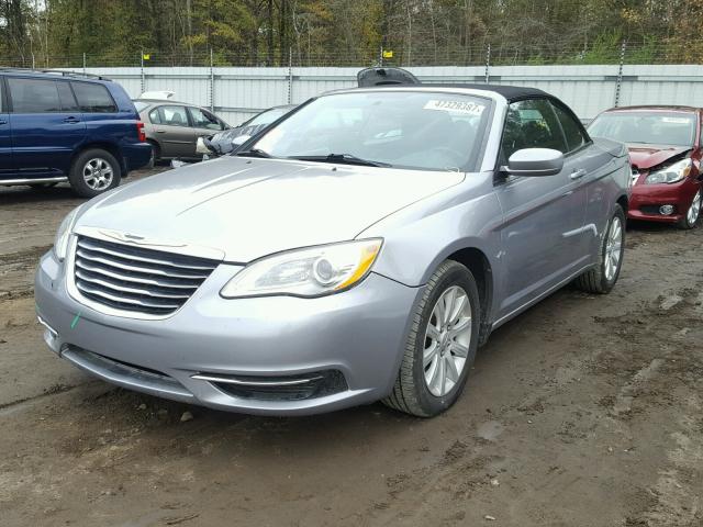 1C3BCBEB9DN606139 - 2013 CHRYSLER 200 TOURIN SILVER photo 2