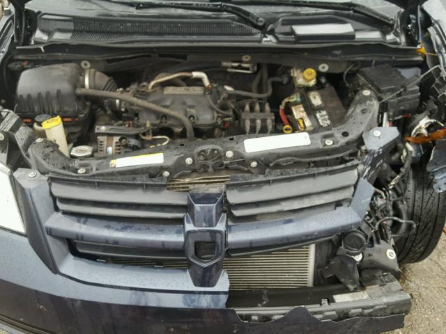 2D8HN44E49R539260 - 2009 DODGE GRAND CARA BLUE photo 7