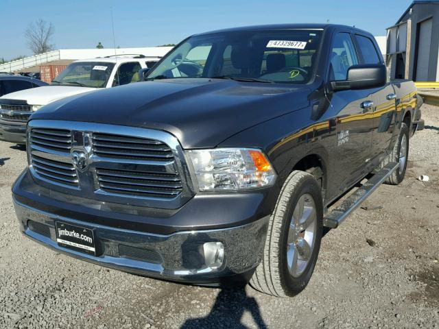 1C6RR6LG3FS686158 - 2015 RAM 1500 SLT GRAY photo 2