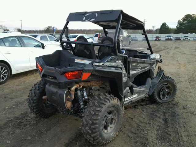 4XAVBE99XGB328918 - 2016 POLARIS RZR S 1000 BLACK photo 4