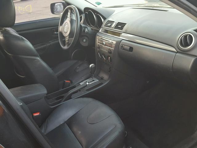 JM1BK343471708894 - 2007 MAZDA 3 HATCHBAC BLACK photo 5