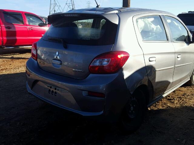 ML32A3HJ9HH001376 - 2017 MITSUBISHI MIRAGE ES GRAY photo 9