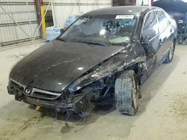 1HGCM66536A058308 - 2006 HONDA ACCORD EX GRAY photo 2