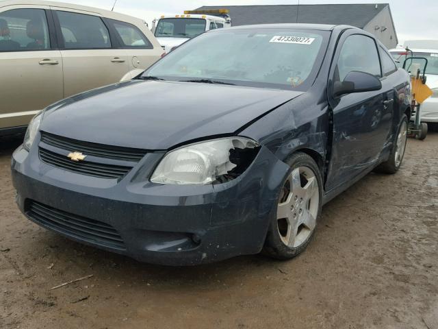 1G1AM18B687234255 - 2008 CHEVROLET COBALT SPO CHARCOAL photo 2