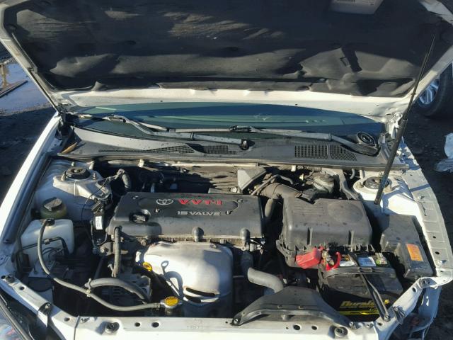 4T1BE32K32U575341 - 2002 TOYOTA CAMRY LE WHITE photo 7