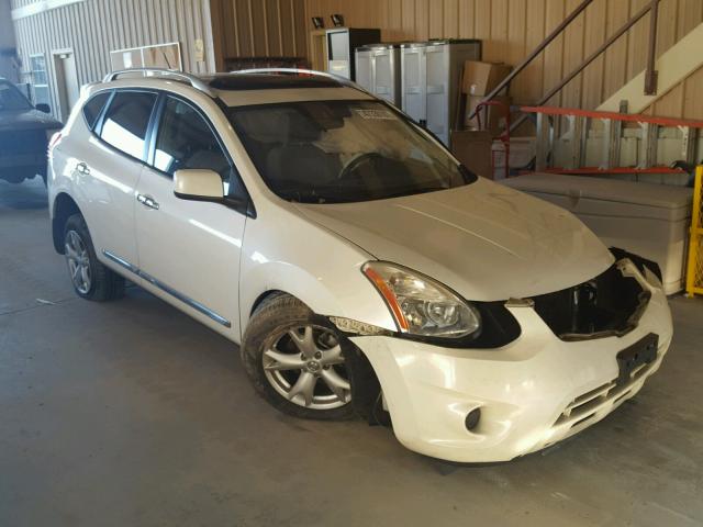 JN8AS5MT5BW162453 - 2011 NISSAN ROGUE S WHITE photo 1