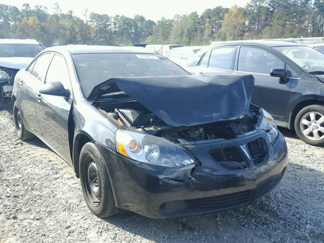 1G2ZF58B774177368 - 2007 PONTIAC G6 VALUE L BLACK photo 1