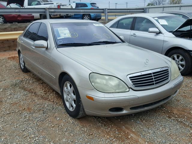 WDBNG75J8YA055571 - 2000 MERCEDES-BENZ S 500 BEIGE photo 1