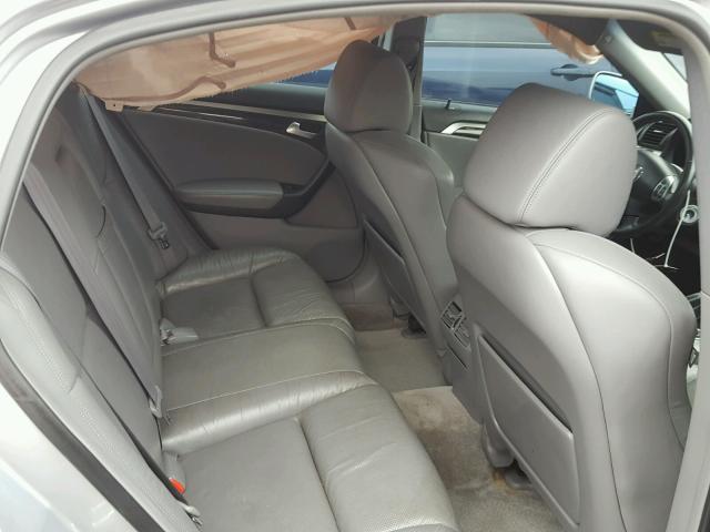 19UUA66285A065904 - 2005 ACURA TL SILVER photo 6