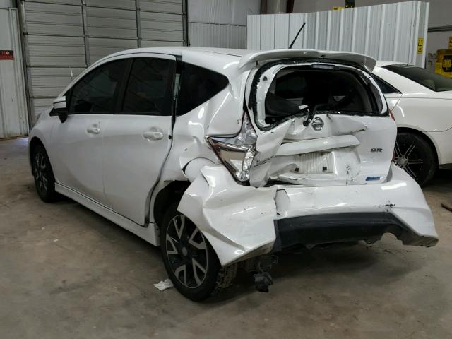 3N1CE2CP2FL447933 - 2015 NISSAN VERSA NOTE WHITE photo 3